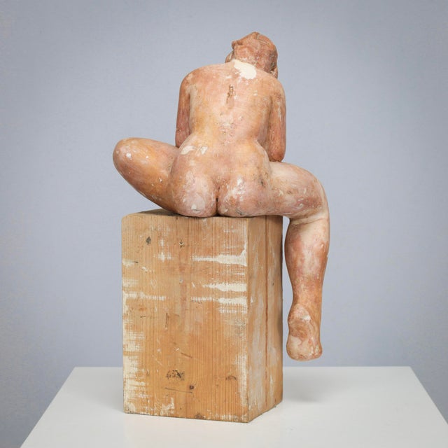 Francine Govers, Female Sculptures, 1990s, Clay, Set of 4 For Sale - Image 6 of 13