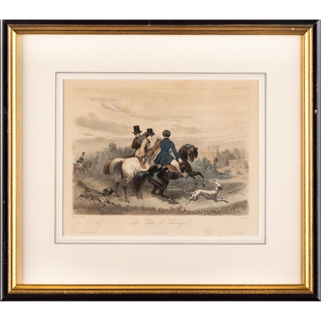 Framed Page From the Tableau De Paris No. 3 For Sale
