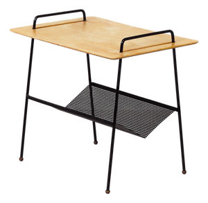 TM04 Side Table with Reading Basket by Cees Braakman for Pastoe, 1953