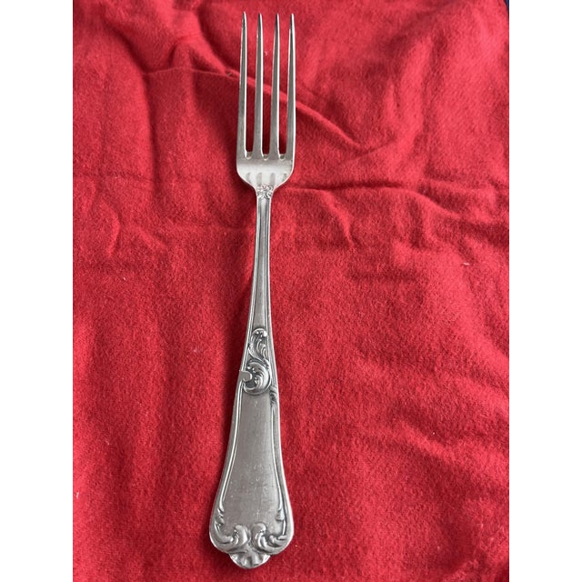 1960s 800 Silver Cutlery, Italy, 1960s, Set of 84 For Sale - Image 5 of 14