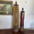 Mid 20th Century Pair of Monumental Asian-Inspired Glazed Ceramic Court Figures For Sale In Boise - Image 6 of 12