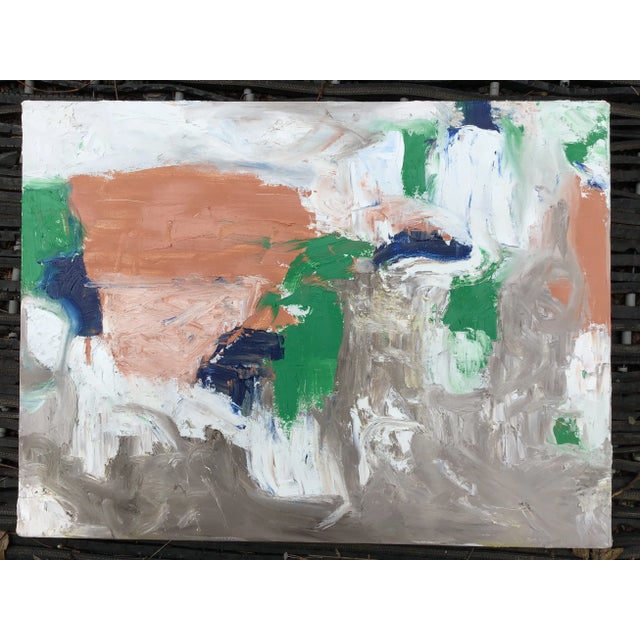 “Enigma” Original Contemporary Abstract Oil Painting on Canvas by CL Auker For Sale - Image 9 of 9