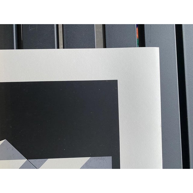 Original serigraph on white cardboard, signed by Erwin Heerich below the image. Dimensions sheet: 50.0 x 70.0 cm....