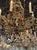 Vintage Italian Beaded and Amber Chandelier For Sale - Image 11 of 11