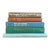 Late 20th Century Cookbooks in Mediterranean Inspired Palette, Set of 5 For Sale