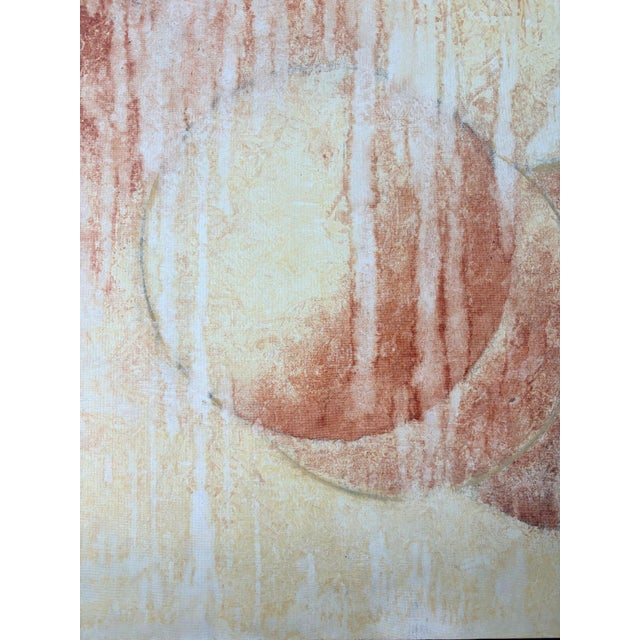French Artist, Geometric Abstract Artwork, 1990s, Oil on Canvas For Sale - Image 6 of 7