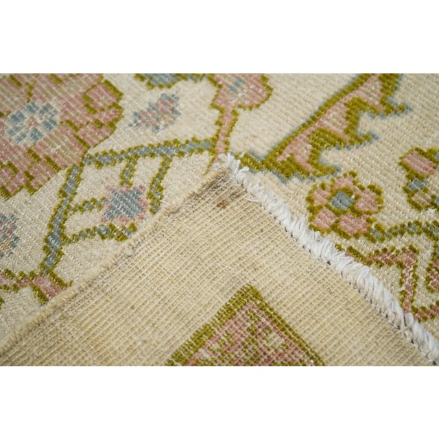 Antique Sultanabad Rug 7' x 9' For Sale - Image 10 of 10