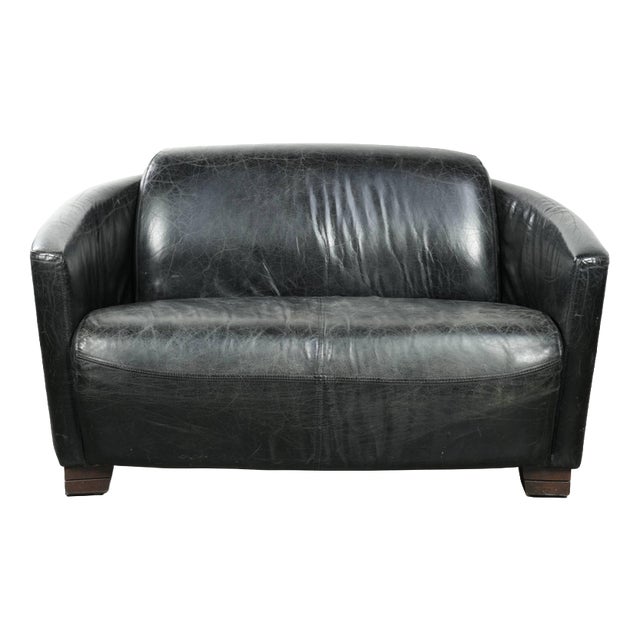 Cowhide Leather 2-Seater Sofa from Aviator For Sale