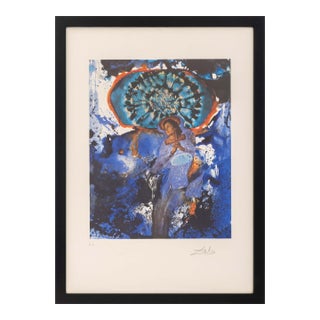 Salvador Dali "Ultra Surrealist Corpuscular" Print, 1971 For Sale