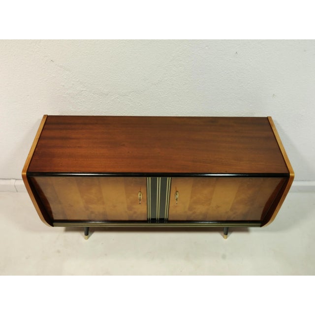 Mid-Century Mahogany and Birch Veneer Sideboard, Germany, 1960s For Sale - Image 6 of 14
