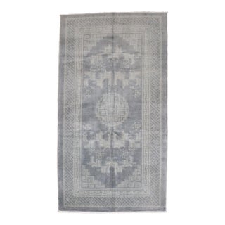 Chinese Misty Blue Gray Rug rug no.j4550 For Sale