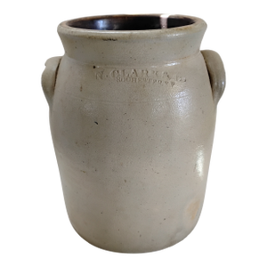 Late 19th Century N Clark 1 Gal Churn