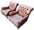 Early 21st Century Pair of Eichholtz Tufted Leather Club Caledonian Armchairs For Sale - Image 10 of 12