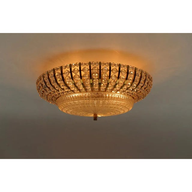 Mid-Century Modern Ceiling Lamp by Emil Stejnar for Rupert Nikoll, 1960s For Sale - Image 4 of 11