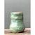 Vintage Green Glazed Ceramic Vase For Sale - Image 4 of 12