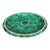 Inlaid Mother of Pearl and Malachite Grand Charger Centerpiece For Sale