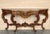 Large French Regency Carved Walnut Console Table With Gilted Edges For Sale - Image 4 of 9