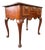 George III Walnut Lowboy Dressing Table, English C. 1770 With Boxwood Stringing For Sale