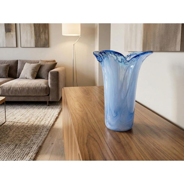 Murano Glass Vase by La Murrina, 1970s For Sale - Image 13 of 14