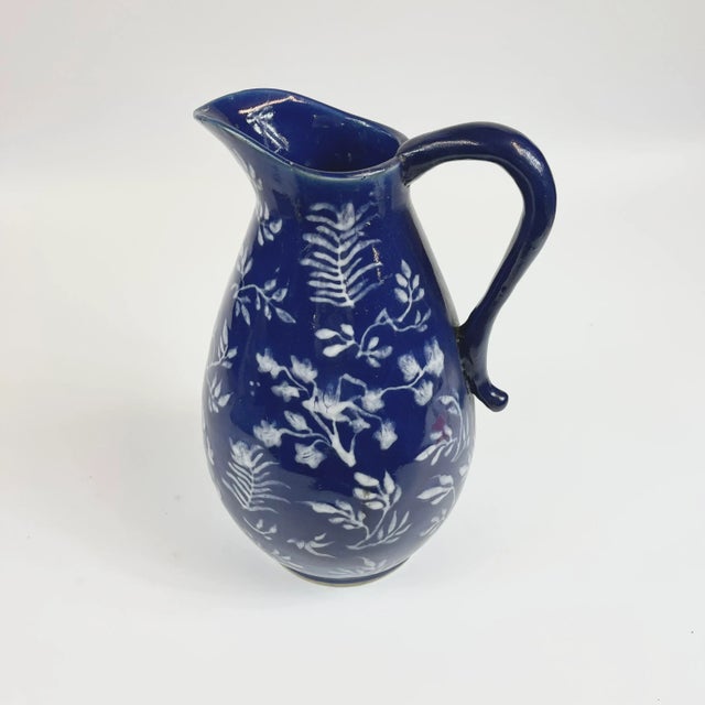 Mid 19th Century 19th Century Chinese Blue and White Porcelain Jug For Sale - Image 5 of 6