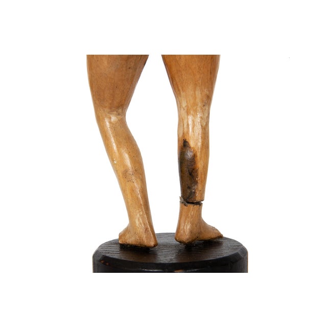 Group of 15 Carved Wood Sculpture Figural Studies or Artist Models, 20th Century For Sale - Image 13 of 18