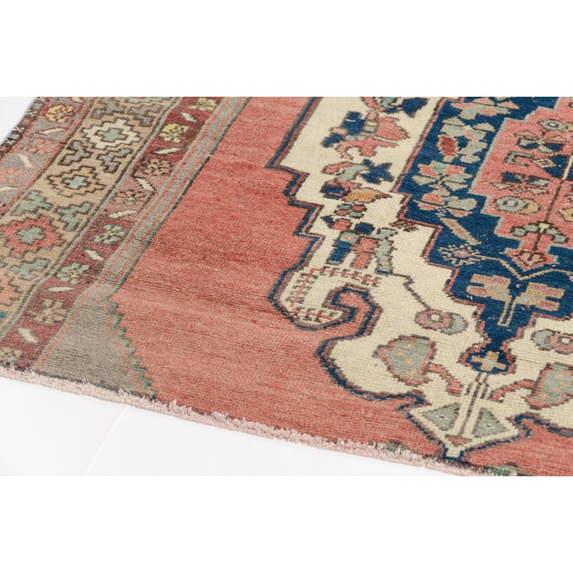 Rectangular Vintage Small Carpet For Sale - Image 6 of 10
