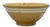 Antique Large Thick & Heavy 15 Inch Size Double Cream Banded Yellow Ware Kitchen Mixing Bowl Circa Mid 1800s For Sale - Image 17 of 18