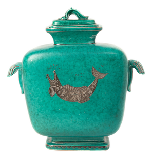 Lid Urn by Wilhelm Kåge for Gustavsberg, 1940s