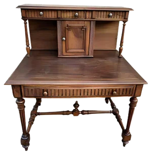 Antique Tiered Office Desk, 1900s