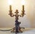 Antique Victorian Rococo Revival French Bronze Harpist Candelabra Table Lamp, 1870s For Sale - Image 4 of 18