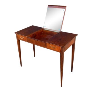 Swedish Mid-Century Modern Vanity by David Rosen for Nk Stockholm, Circa 1950 For Sale