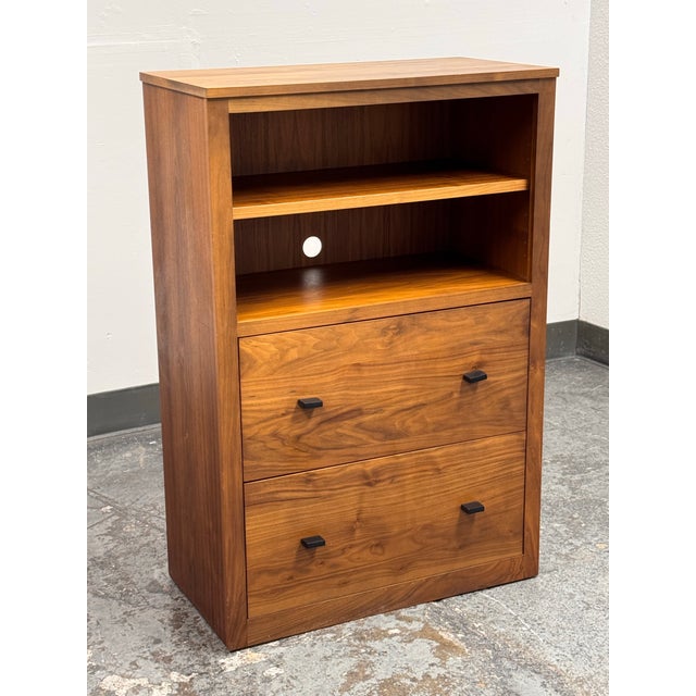 Room & Board Woodwind Double File Drawer Bookcase For Sale - Image 12 of 12