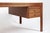 Danish Mahogany Executive Desk by Søborg Møbler, Mid Century Modern Desk For Sale - Image 9 of 16