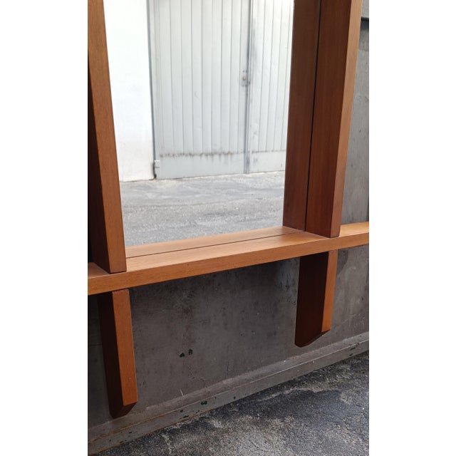 Vintage Swedish Picture-Shaped Mirror, 1970s For Sale - Image 6 of 11