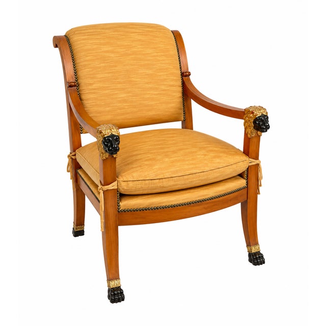 French Neoclassical Conversation Sofa and Armchairs from Maison Rémy Paris, 1986, Set of 3 For Sale - Image 6 of 9