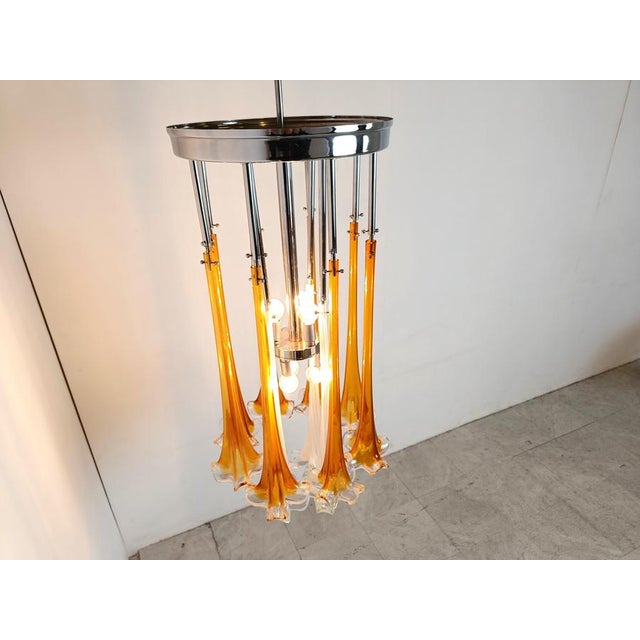 Vintage Chandelier by Paolo Venini, 1970s For Sale - Image 10 of 12
