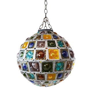 1960s Felipe Derflingher for Feders Art Glass Pendant For Sale