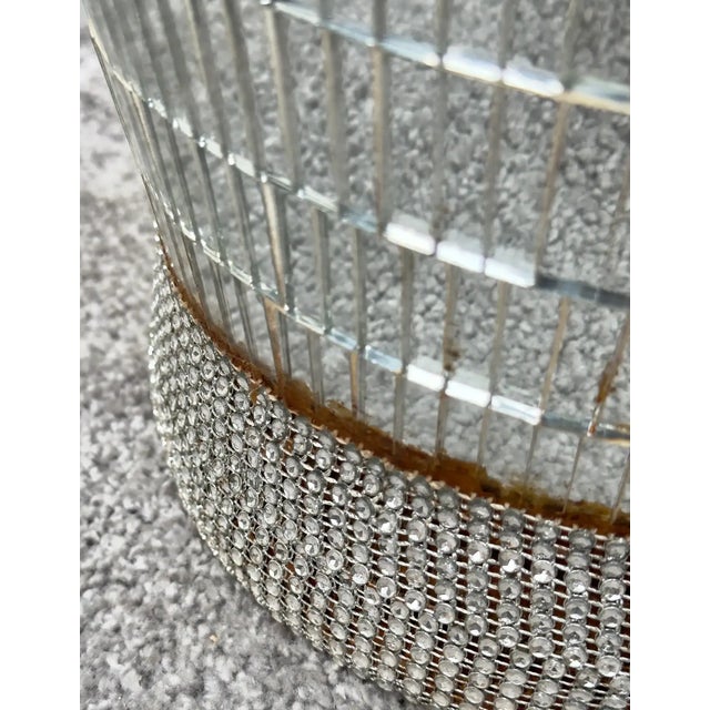 Monumental Art Deco Style Micro Mosaic Mirrored Over Clay Urns, a Pair For Sale - Image 11 of 12