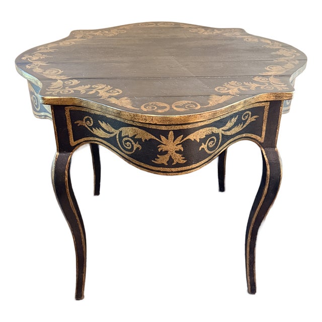 Amy Howard Parcel Gilt Side Table For Sale