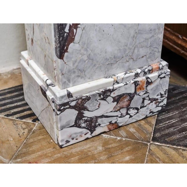 Art Deco Marble Pedestal For Sale - Image 6 of 12