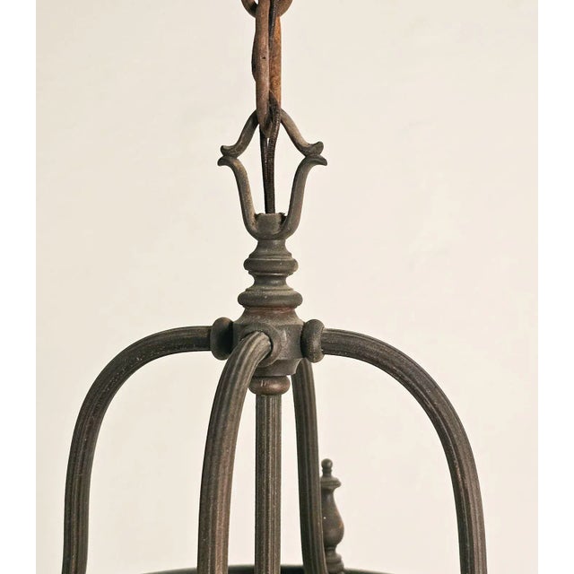 Traditional French Belle Époque Lantern, Circa 1910 For Sale - Image 3 of 4