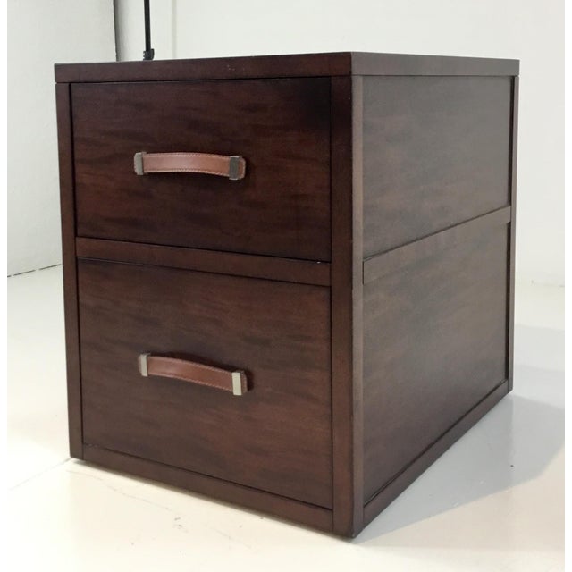 Hickory Chair Modern Mahogany Finished Wood Harrison File Cabinet Chairish