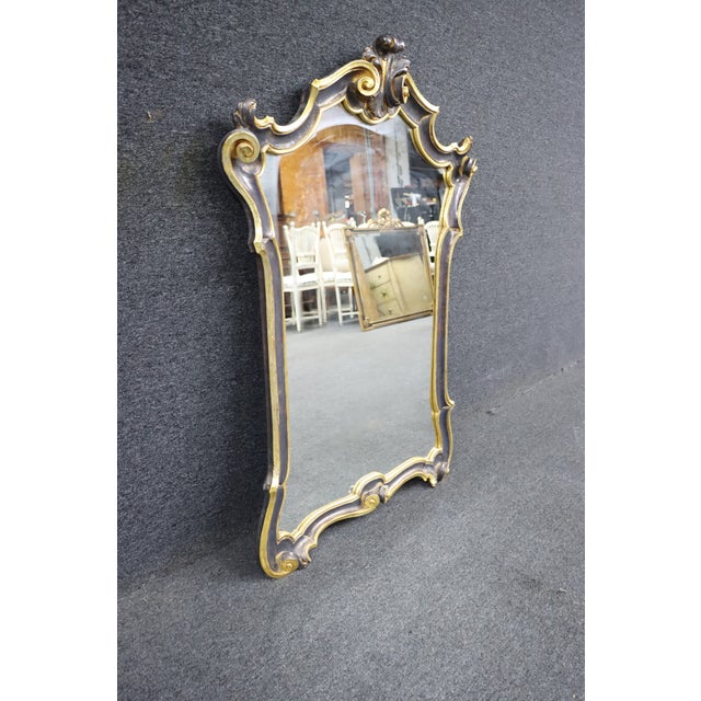 Late 20th Century Italian LaBarge Hollywood Regency Style Mirror For Sale - Image 5 of 12