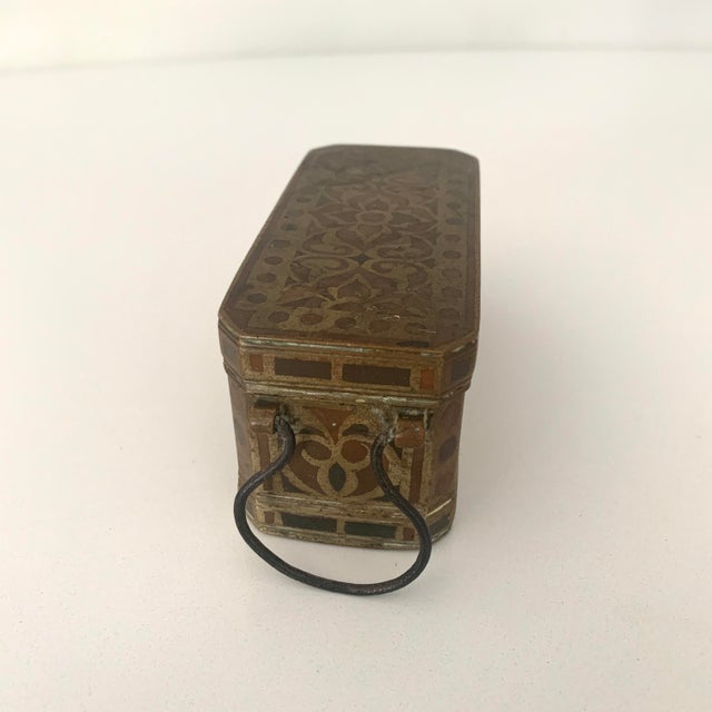 19th Century Bronze Inlay Betel Nut Box For Sale In San Antonio - Image 6 of 10