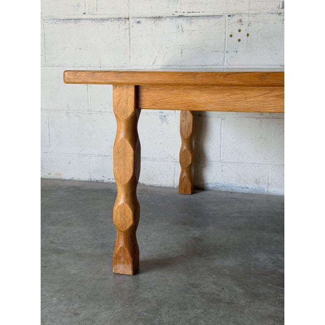 Oak Tiles Coffee Table Danish Mid-Century Modern 1960s For Sale - Image 4 of 12