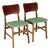 Set of 2 Teak Dining Chairs by Ib Kofod-Larsen for Christensen & Larsen - Danish Modern 1960s For Sale