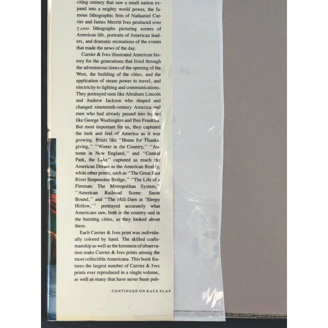 The Great Book of Currier & Ives' America by Walton Rawls. A huge hardcover with dustjacket coffee table book. First...