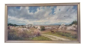 Late 20th Century American Landscape Oil Painting