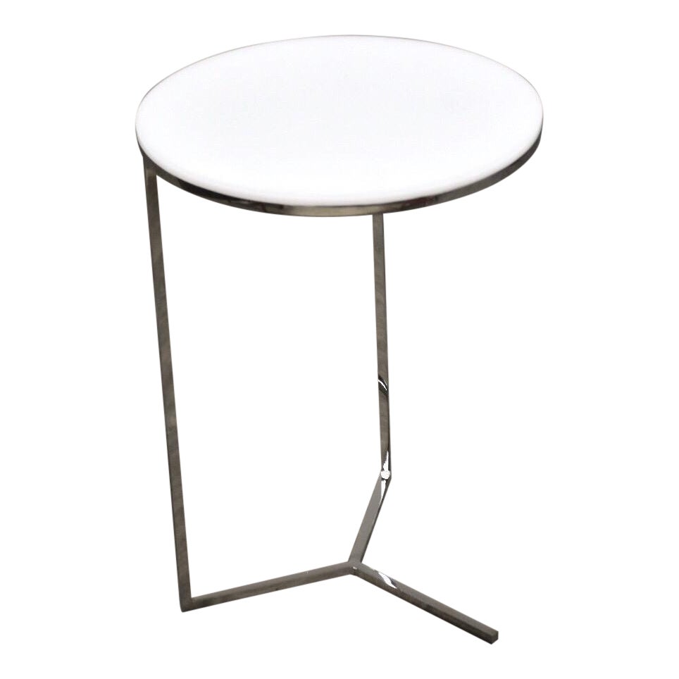 Pedestal Side Table By Cedric Ragot For Roche Bobois Mid Century