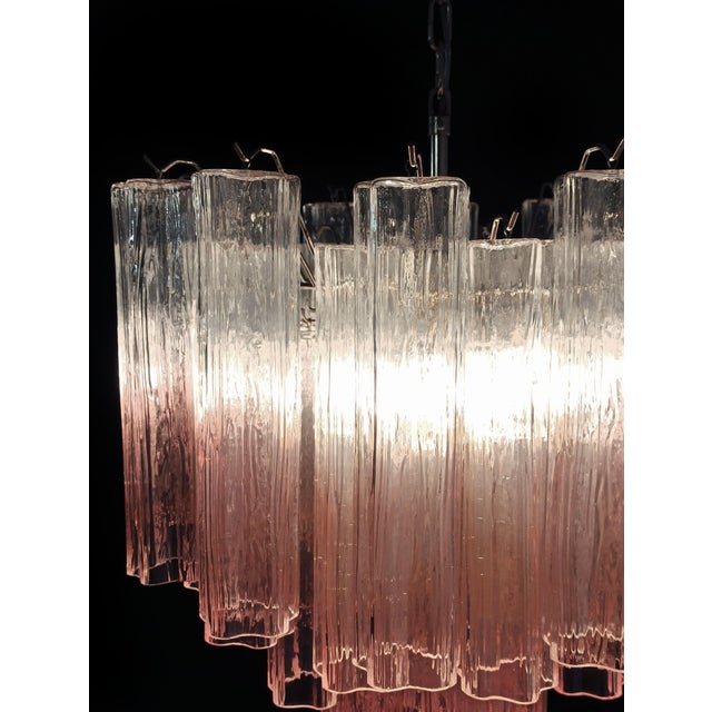 1990s Italian Chandeliers in Murano, 1995, Set of 2 For Sale - Image 5 of 18